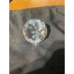 Large Crystal Diamond Paperweight Faceted Sparkle Gemstone Display Decor‎ glam